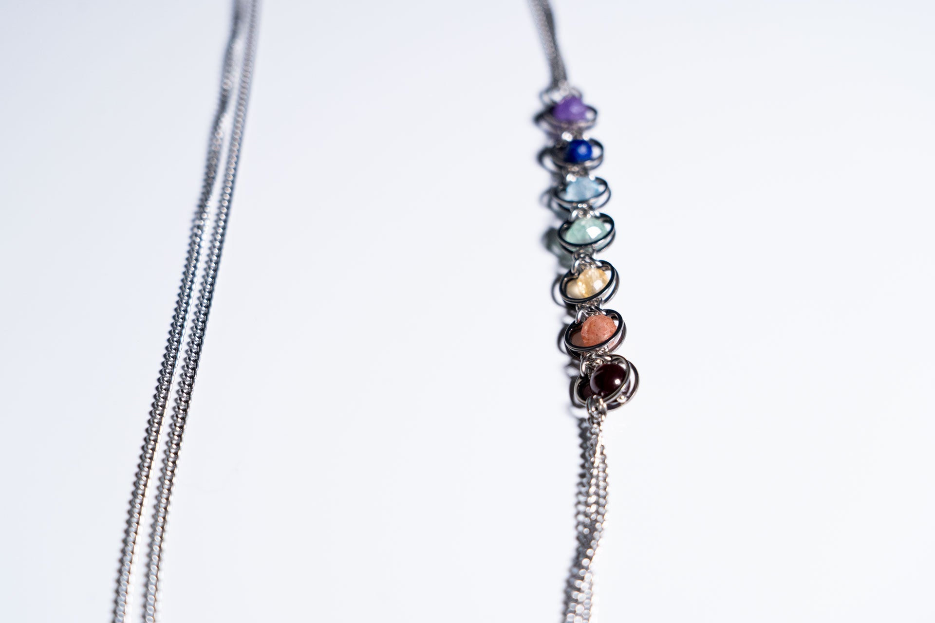 Signature Pride Chakra Asymmetrical Necklace