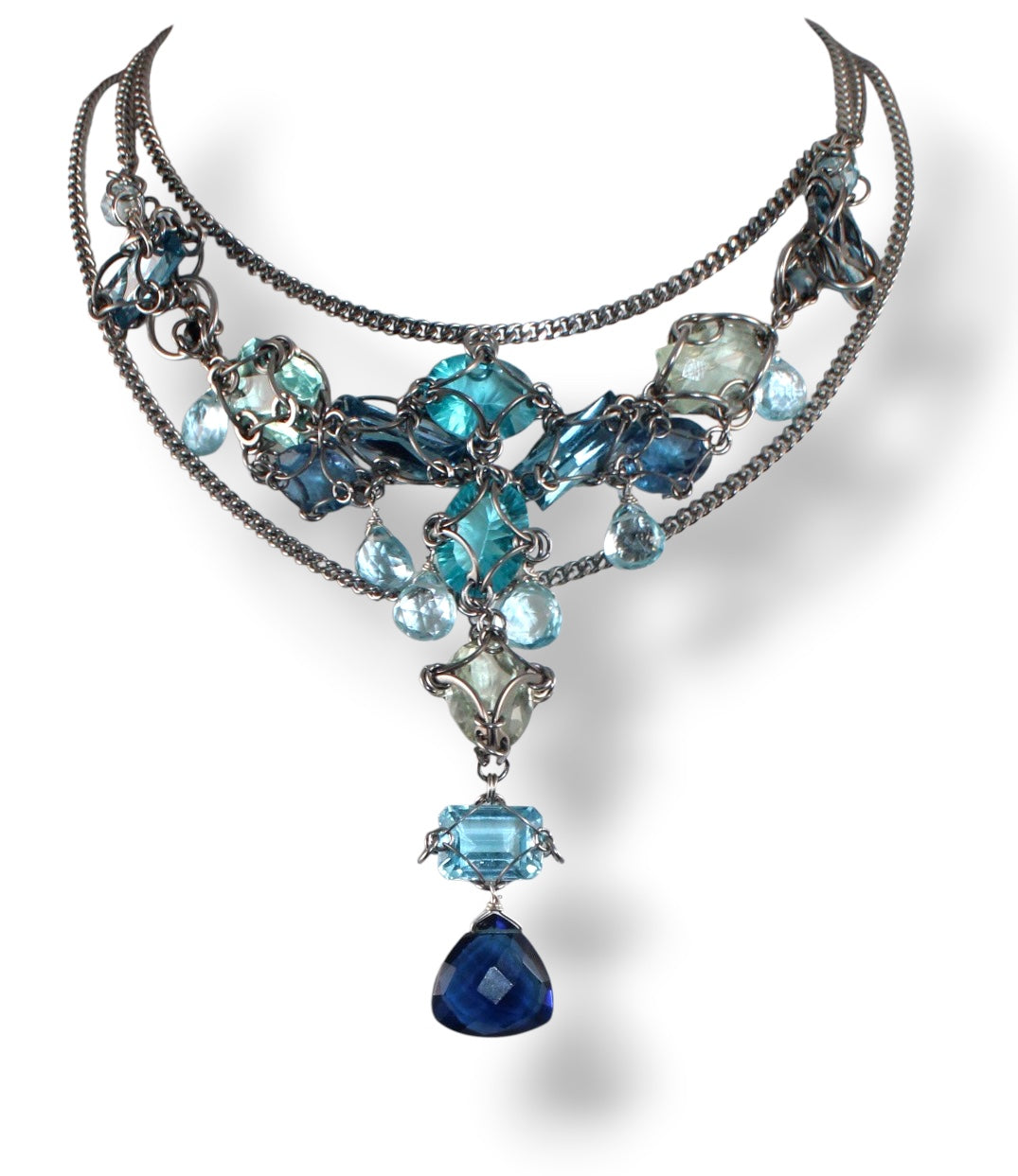 L'Empire Bleu Necklace