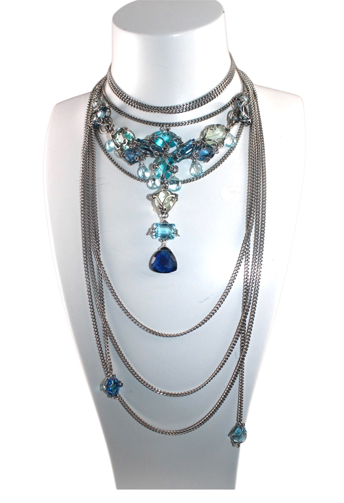 L'Empire Bleu Necklace