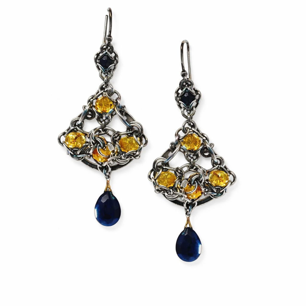 Chandelier Station Earrings
