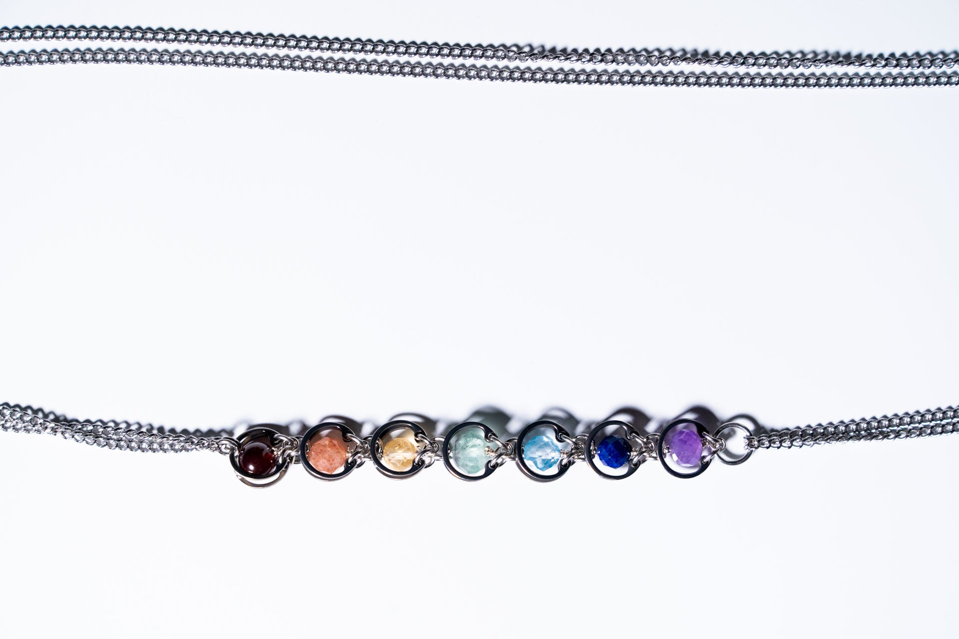 Signature Pride Chakra Asymmetrical Necklace