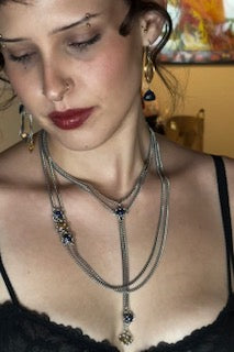 Asymmetrical Necklace - Larger Stones