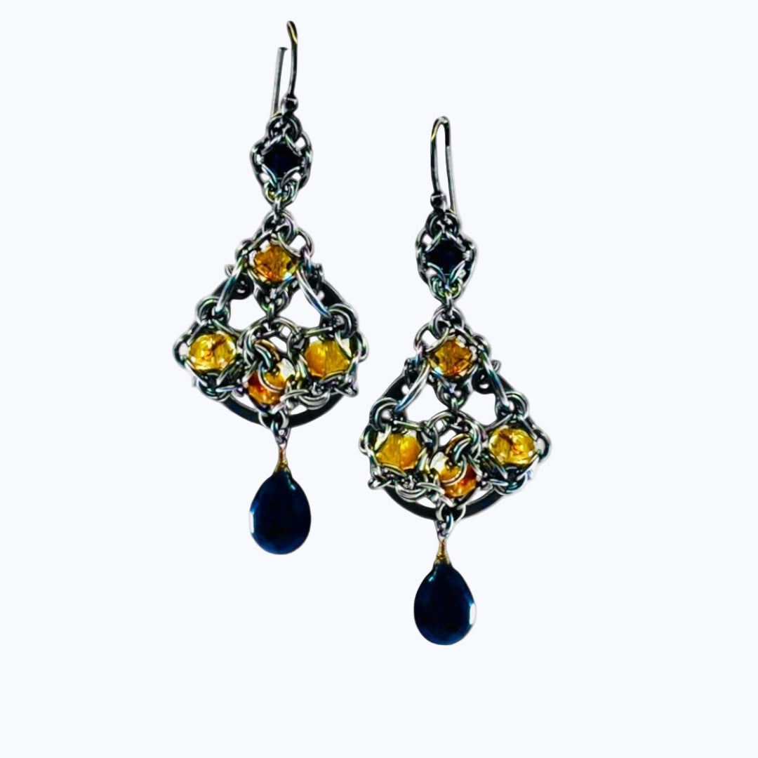 Chandelier Station Earrings