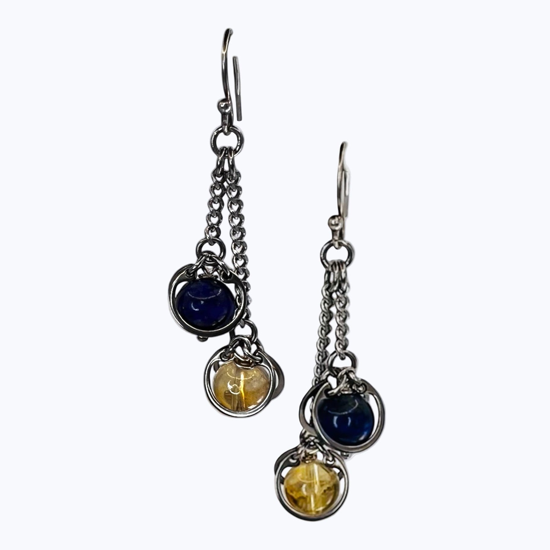 Signature Double Drop Earrings