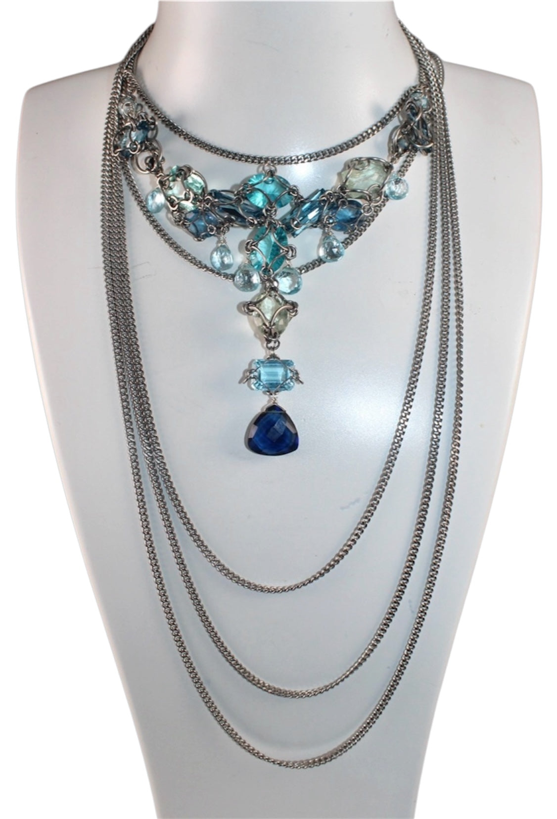 L'Empire Bleu Necklace